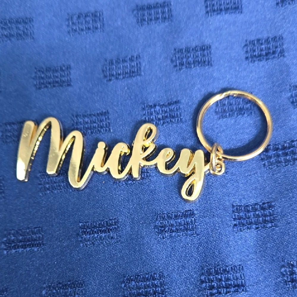 Gold Mickey Key Holder